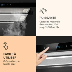 Mariana Neo 60 Capot Hotte Casquette 60 Cm 640 M³ / H D'extraction D'air LED 8 Mariana Neo 60 Capot Hotte Casquette 60 Cm 640 M³ / H D'extraction D'air LED -Bransch Magasin 42753362 4