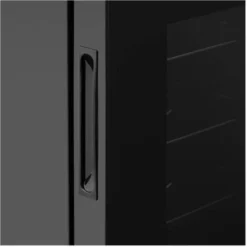 Cave À Vin Frigo Boissons Réfrigérateur Bar Porte Vitrée 31L Boitier Acier Noir -Bransch Magasin 47477810 3