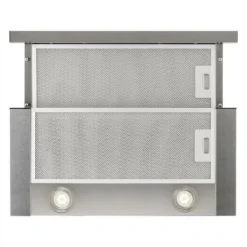 Vinea Hotte îlot 60cm+ 2 Filtres Recyclage D'air 610m³/h Argent -Bransch Magasin 47479845 5