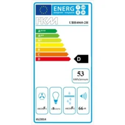 PKM Dunstabzugshaube UBH4060-2H 50x60x15cm -Bransch Magasin 53585021 3