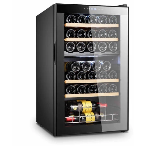 Cave à Vin 33 Bouteilles Double Zone - Livoo - Gs146 1 Cave à Vin 33 Bouteilles Double Zone - Livoo - Gs146