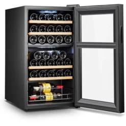 Cave à Vin 33 Bouteilles Double Zone - Livoo - Gs146 5 Cave à Vin 33 Bouteilles Double Zone - Livoo - Gs146 -Bransch Magasin 53909395 3