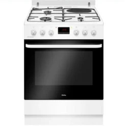 Cuisinière Mixte A 77l 4 Feux Blanc - Amica - Acm7035vb