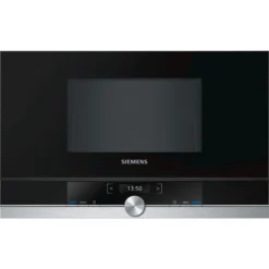 Micro-ondes Encastrable 21l 900w Inox/noir - Siemens - Bf634lgs1
