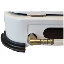 Plaque De Cuisson Gaz Portable 2 Feux KEMPER 2600 W - Blanc Laqué - Butane Ou Propane -Bransch Magasin 54690863 4