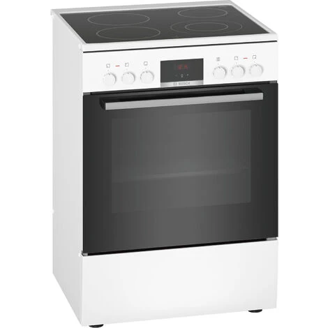 Cuisinière Vitrocéramique 66l 4 Feux Blanc - Bosch - Hkr39i120 1 Cuisinière Vitrocéramique 66l 4 Feux Blanc - Bosch - Hkr39i120