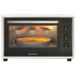 FOUR MULTIFONCTION BLANC BRANDT - FC55MUW 55L, 2200W -Bransch Magasin 57797184 4