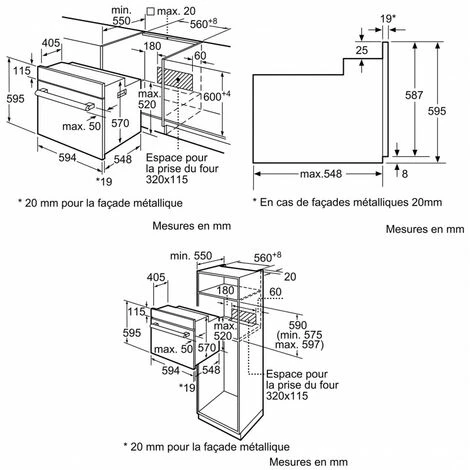 Fours Encastrables Multifonction 66L BOSCH, HBF154YS0 5 Fours Encastrables Multifonction 66L BOSCH, HBF154YS0 – Image 5