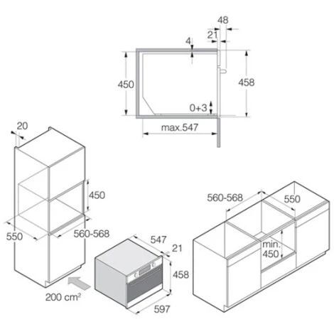 Fours Encastrables Vapeur 50L ASKO 56cm, 4695879 5 Fours Encastrables Vapeur 50L ASKO 56cm, 4695879 – Image 5