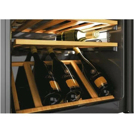 HOOVER HWC 200 EELW/N- Cave A Vin WIFI - 236L - 49 Cm X 146 Cm - Noir + Inox 3 HOOVER HWC 200 EELW/N- Cave A Vin WIFI - 236L - 49 Cm X 146 Cm - Noir + Inox – Image 3