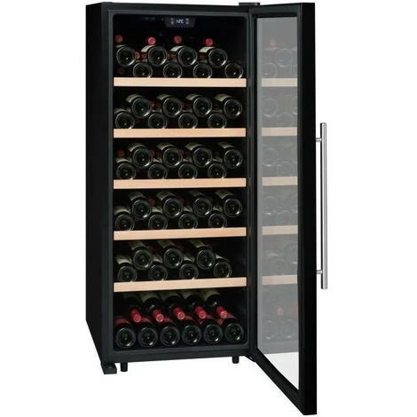 LA SOMMELIERE SLS117 - Cave De Mise A Temperature - 121 Bouteilles - Pose Libre - L55cmxH128cm 1 LA SOMMELIERE SLS117 - Cave De Mise A Temperature - 121 Bouteilles - Pose Libre - L55cmxH128cm