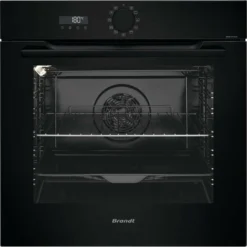 Fours Encastrables Multifonction 73L BRANDT 3385W 59.2cm, BOP7534BB