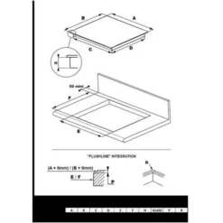 Plaque De Cuisson Vitrocéramique CONTINENTAL EDISON 2 Foyers L29 X P52 Cm CECP102RP2 -Bransch Magasin 57932375 4