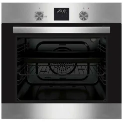 Bransch Magasin 39 Four Encastrable Pyrolyse Continental Edison CEF60PBIX Inox Et Noir 60 L - L 59.5 X H 59.5 X P 56.5 Cm