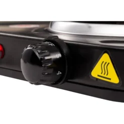 Mesko MS 6509 Double Four électrique 2 Plaques De Cuisson 18,5 Cm Et 15,5 Cm 2000W Noir -Bransch Magasin 58521861 5