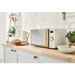 SWAN SM22036WHTNEU Micro-ondes Digital 20L Design Moderne Nordic 800W Blanc -Bransch Magasin 58535142 4