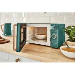 SWAN SM22036GRENEU Micro-ondes Digital 20L Design Moderne Nordic 800W Vert -Bransch Magasin 58535144 4