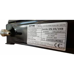 MPM KN-03/1KB Gazinière Portable Pour Camping 3 Bruleurs Noir Noir -Bransch Magasin 58535971 4