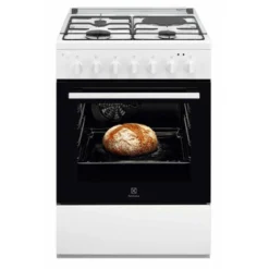 Cuisinière Mixte Électrique 57L ELECTROLUX 60cm, LKM624088W