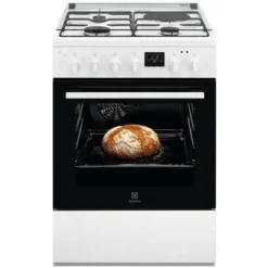 Cuisinière Mixte Électrique 57L ELECTROLUX 60cm, LKM624011W