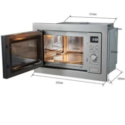 Micro-ondes Grill Encastrable CONTINENTAL EDISON CEMO25GE2 Silver L59,5 X H38,8 X P40 Cm 25L -Bransch Magasin 58670044 3