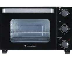 CONTINENTAL EDISON CEMF22B - Minifour électrique 22L Noir - 1300W - Rotissoire, Convection Naturelle