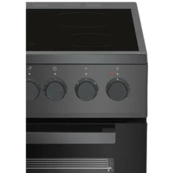 Cuisiniere Pose Libre BEKO FSS57100GAC - 4 Foyers Vitrocéramiques - Four Convection - 65 L - L 50 X H 85 Cm - Gris Anthracite -Bransch Magasin 59039183 5