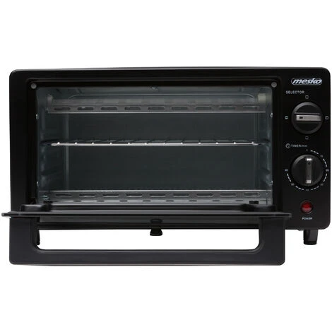 Mesko MS 6013 Four électrique De Table à Quartz De 9L Acier Inoxydable Gril Minuterie 1000W Noir 5 Mesko MS 6013 Four électrique De Table à Quartz De 9L Acier Inoxydable Gril Minuterie 1000W Noir – Image 5