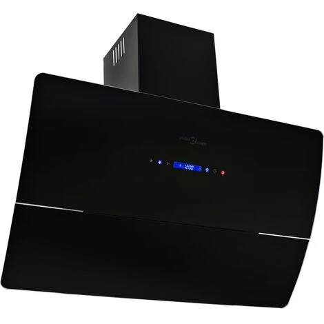 Nova Capuche En Aspirant Avec Mur En Acier Inoxydable 756 M³ / H Noir Différentes Tailles Taille : 90 Cm 1 Nova Capuche En Aspirant Avec Mur En Acier Inoxydable 756 M³ / H Noir Différentes Tailles Taille : 90 Cm