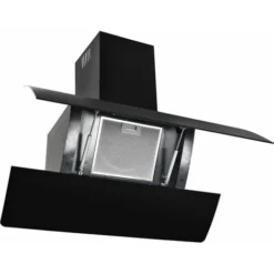 Nova Capuche En Aspirant Avec Mur En Acier Inoxydable 756 M³ / H Noir Différentes Tailles Taille : 90 Cm 9 Nova Capuche En Aspirant Avec Mur En Acier Inoxydable 756 M³ / H Noir Différentes Tailles Taille : 90 Cm -Bransch Magasin 59995906 5