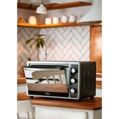 Camry CR 6018 Four Électrique à Convection 35L Rôtissoire Poulet, Minuterie 5 Modes Chauffage 2200W Noir -Bransch Magasin 61070590 4