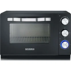 SEVERIN Mini-four Et Rôtissoire 20L Posable 1380W Noir