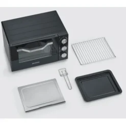 SEVERIN Mini-four Et Rôtissoire 20L Posable 1380W Noir -Bransch Magasin 61258953 3