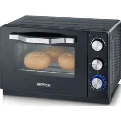 SEVERIN Mini-four Et Rôtissoire 20L Posable 1380W Noir -Bransch Magasin 61258953 5