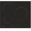 CANDY CH63CT - Plaque De Cuisson Vitrocéramique - 5500W - 3 Foyers - Noir