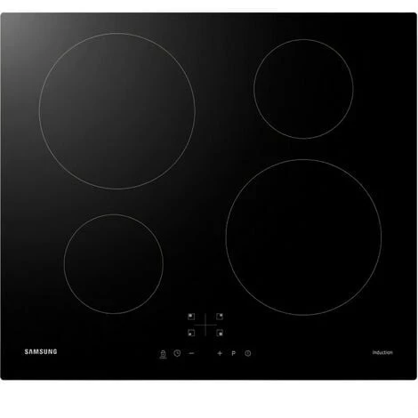 Table De Cuisson Induction SAMSUNG - 4 Zones - L59 X P57 Cm - NZ64M3NM1BB/UR 1 Table De Cuisson Induction SAMSUNG - 4 Zones - L59 X P57 Cm - NZ64M3NM1BB/UR