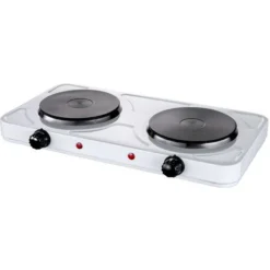 Four électrique Maison Multifonctionnel 2000W Haute Puissance Double Disque Brûleur Plat Brûleur électrique Cuisinière Cuisinière