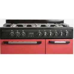 Cuisiniere Piano Gaz 3 Fours électriques CONTINENTAL EDISON CECP903FBXD 5 Feux - Bordeaux - Largeur 90 Cm -Bransch Magasin 65615971 5