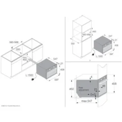 Fours Encastrables Convection Naturelle 50L ASKO 59.5cm, 4821580 9 Fours Encastrables Convection Naturelle 50L ASKO 59.5cm, 4821580 -Bransch Magasin 66852732 5