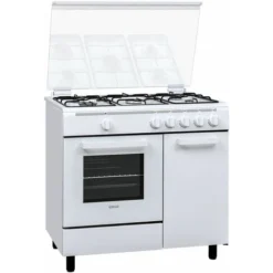 SOGELUX Cuisinière à Gaz CG9500 Butanette Blanche
