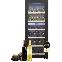 Kalamera Cave A Vin 73 Bouteilles, 200 Litres, KRC-73BSS