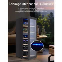 Kalamera Cave A Vin 73 Bouteilles, 200 Litres, KRC-73BSS -Bransch Magasin 67918389 3