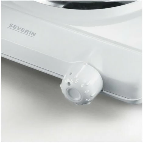 SEVERIN KP1091 Rechaud - Plaque Electrique 1 500W - Diametre 18 Cm - Thermostat Reglable - Ideal Petits Espaces De Cuisine / … 2 SEVERIN KP1091 Rechaud - Plaque Electrique 1 500W - Diametre 18 Cm - Thermostat Reglable - Ideal Petits Espaces De Cuisine / … – Image 2
