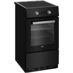 Cuisiniere - BEKO - FSE58301BC - 50cm - 3 Inductions - Multifonction - 6 Fonctions Dont Chaleur Brassée - 60 L - Catalyse