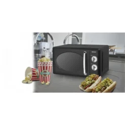 Four À Micro-Ondes Noir SOGO 700W 20L -Bransch Magasin 72457511 3