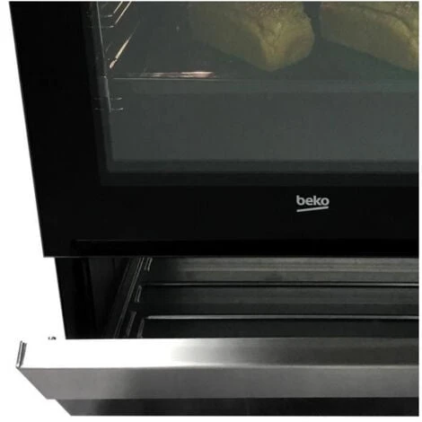 Cuisiniere Pose Libre BEKO FSS57100GAC - 4 Foyers Vitrocéramiques - Four Convection - 65 L - L 50 X H 85 Cm - Gris Anthracite 3 Cuisiniere Pose Libre BEKO FSS57100GAC - 4 Foyers Vitrocéramiques - Four Convection - 65 L - L 50 X H 85 Cm - Gris Anthracite – Image 3