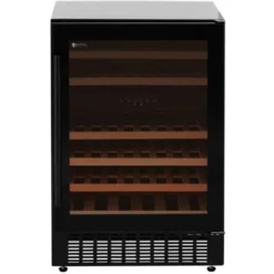 Cave à Vin 46 Bouteilles Cave à Vin De Service Frigo Cave à Vin LED 135 L -Bransch Magasin 73215290 5