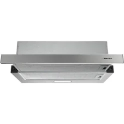 Jago® Hotte Aspirante - Extractible, Murale/Encastrable, 60 Cm, 2 Vitesses, 300 M³/h, Évacuation / Recirculation, LED, 2 Filtres à Graisses, Acier Inoxydable - Hotte De Cuisine Télescopique -Bransch Magasin 74549738 4