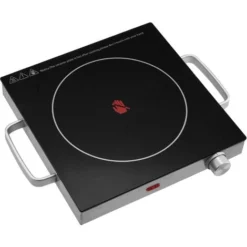 Jago® Plaque De Cuisson - Portable, Infrarouge, 2000 W, Ø 20 Cm, Acier Inoxydable Et Vitrocéramique - Plaque Chauffante Électrique, Réchaud, Table De Cuisson 7 Jago® Plaque De Cuisson - Portable, Infrarouge, 2000 W, Ø 20 Cm, Acier Inoxydable Et Vitrocéramique - Plaque Chauffante Électrique, Réchaud, Table De Cuisson -Bransch Magasin 74549908 3