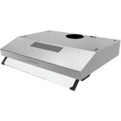 Jago® Hotte Aspirante - Murale/Encastrable, 60 Cm, 3 Vitesses, 201.6m³/h, Extracteur D'Air: Évacuation/Recirculation, LED, 2 Filtres à Graisses, Acier Inoxydable - Hotte De Cuisine, Casquette, Visière -Bransch Magasin 74550076 4